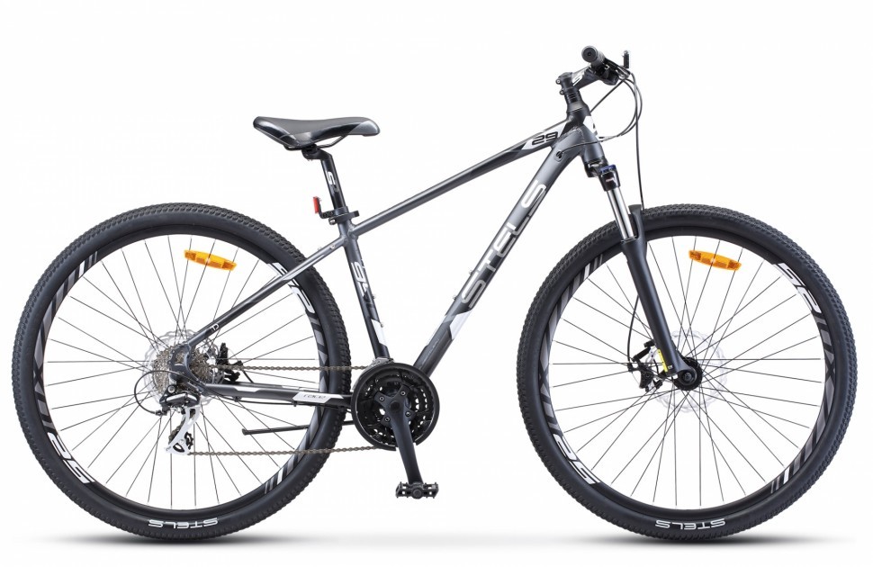 Велосипед 29" х 18,5"алюм 24-ск Stels Navigator-950 MD антрацитовый/серебристый/черный