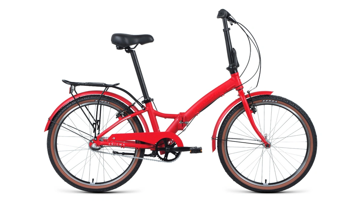 Велосипед 24" х 14"алюм 3-ск Forward ENIGMA 3.0 суперскл. красный